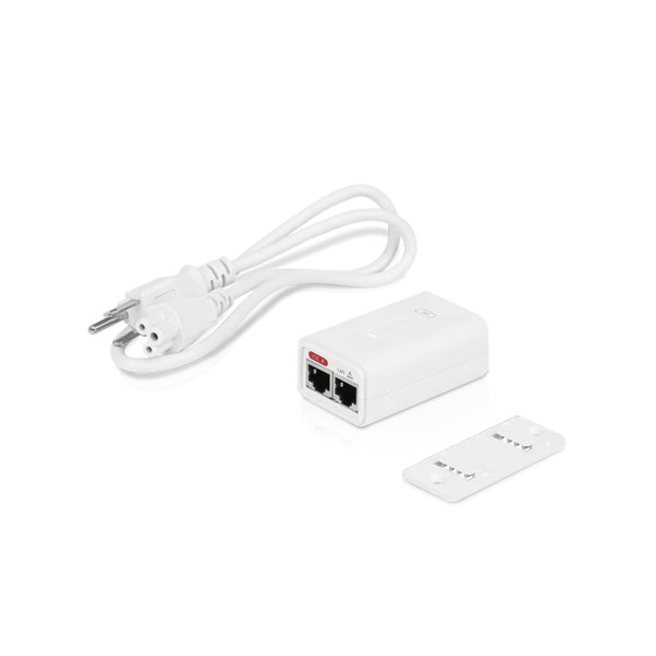 UBIQUITI 24-VOLT 0.3-AMP GIGABIT POE ADAPTER, WHITE UBIQUITI 24-VOLT 0.3-AMP GIGABIT POE ADAPTER, WHITE